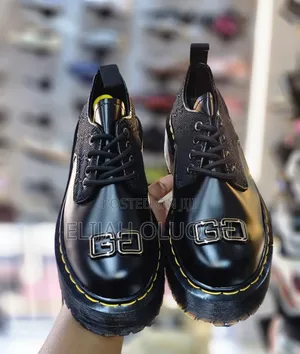 Dr.Martens Double Sole Gucii Leather Shoes