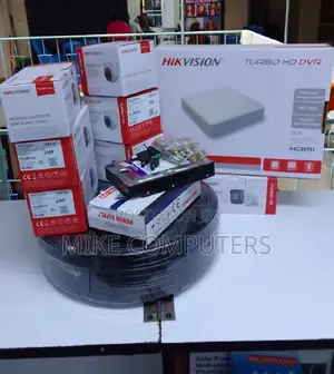 Hikvision Highest Quality 4 CCTV Camera System Kit With 500gb Harddisk