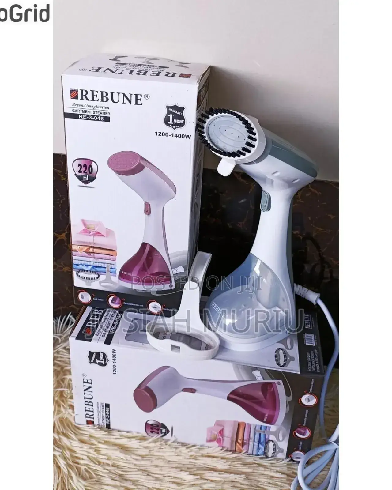 Rebune Handheld Garment Steamer