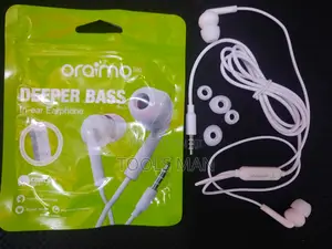 Oraimo Deeper Bass Earphones.1.2m Long.3.5mm Pin.Conch 2 Oep-E11