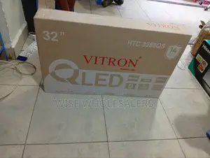 Vitron 32-Inch Qled Smart Android Tv, Model HTC 3288qs. √°°