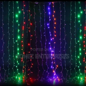 Unique Curtains Xmas Lights 3 Meters by 3 Meters