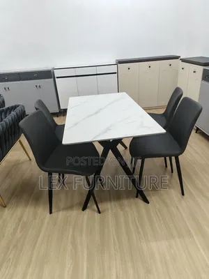 Padded Chairs and Dinning Table