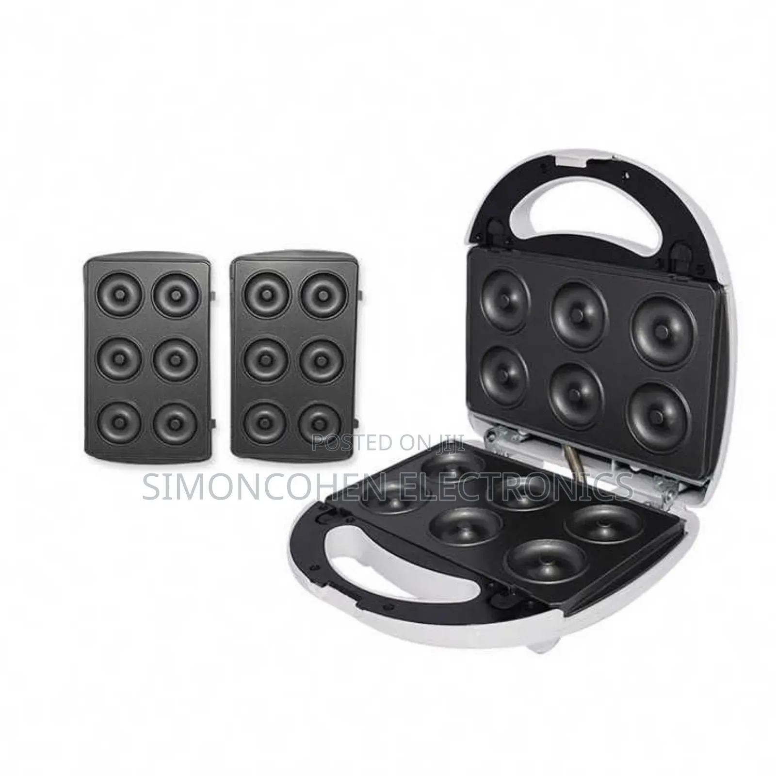 Electrical Multifunction Breakfast Machine 6pc Donut Maker