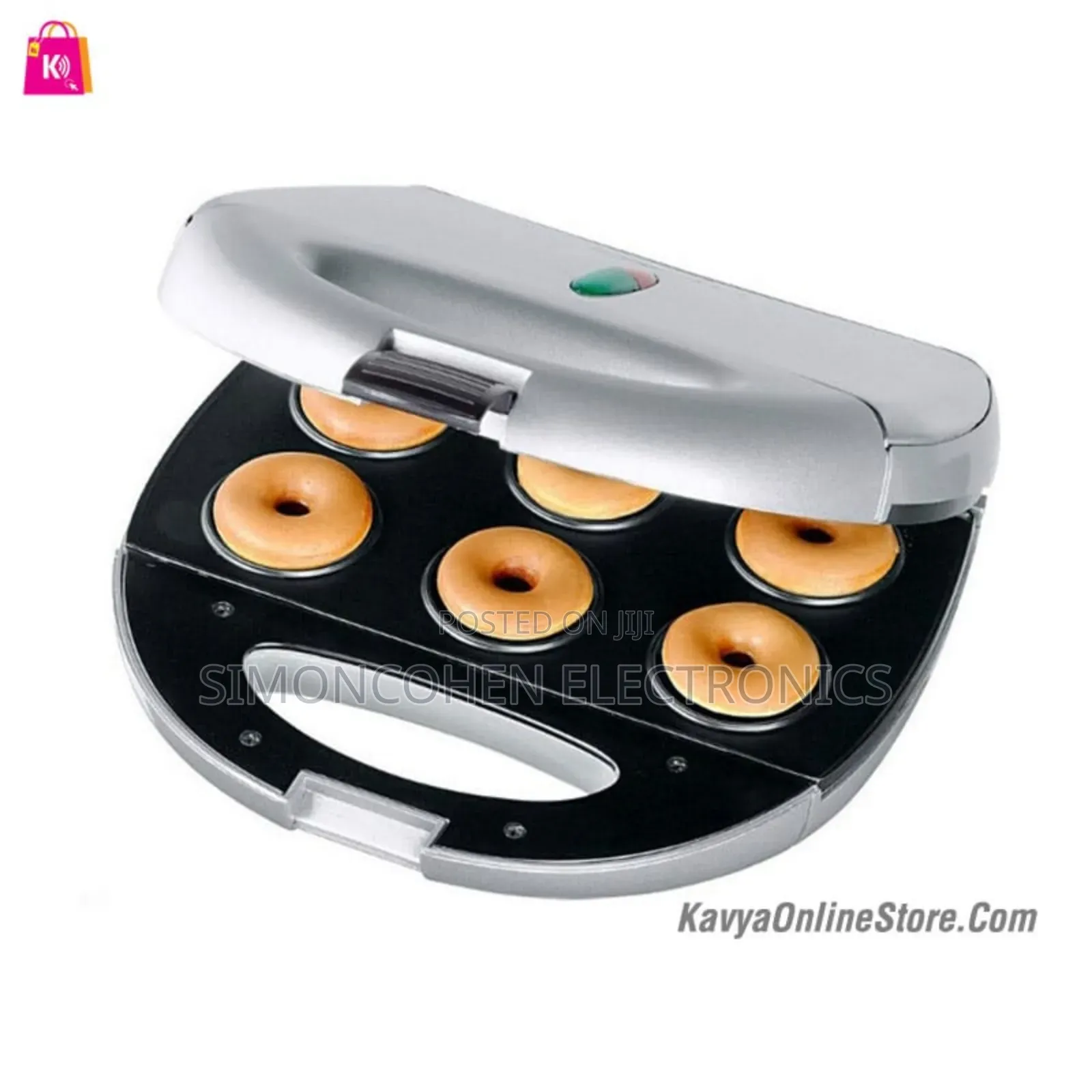 Electrical Multifunction Breakfast Machine 6pc Donut Maker