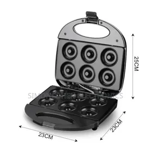 Electrical Multifunction Breakfast Machine 6pc Donut Maker