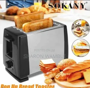 Sokany 2 Slice Pop Up Bread Toaster/Bread Toaster 2 Slice