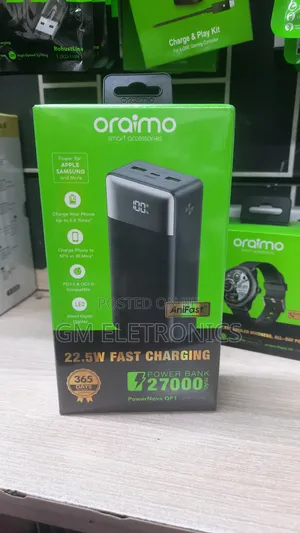 27000mah 22.5w Pd Qc Fast Charging Power Bank Opb-7270q.