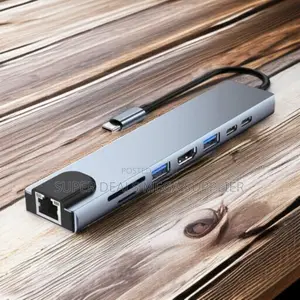 Super Quality 8-in-1 Usb C Hub Dock With Hdmi, Pd and Usb Multi Ports