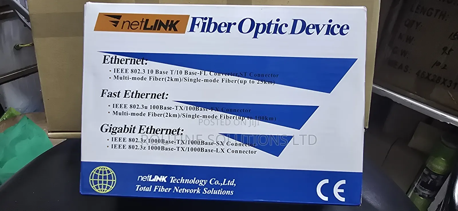 Fiber Netlink Media Converter 100base