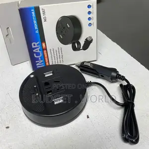 Plug Play Design 150w Car Power Inverter 12v Dc110v/220v Ac Converter