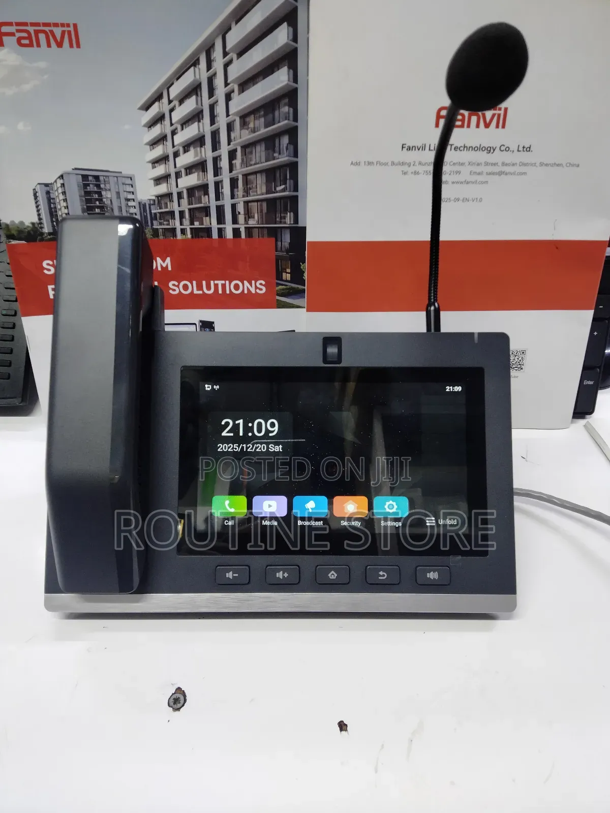 Fanvil A308i Android Console Ip