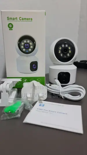 V380 Pro Smart Wifi Dual Lens Screen Security CCTV Surveillance Camera