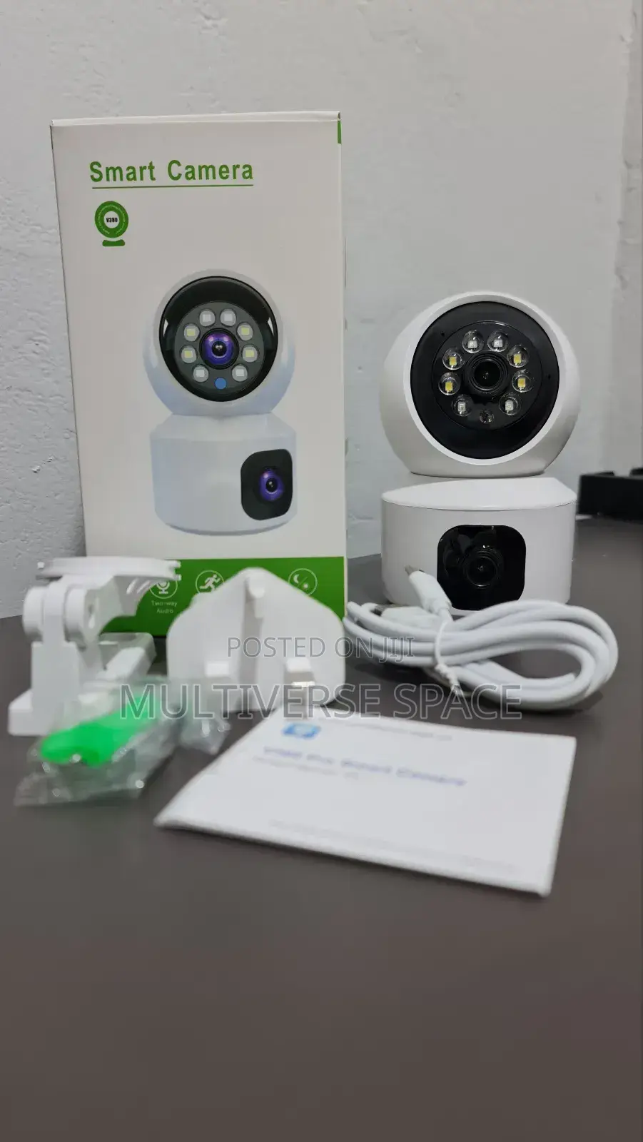 V380 Pro Smart Wifi Dual Lens Screen Security CCTV Surveillance Camera