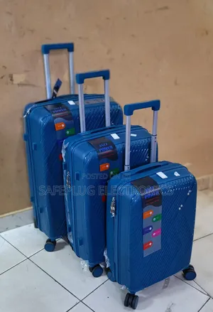 Unbreakable Suitcases | Double Compartments | Jkia-Approved Sizes"
