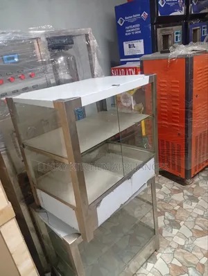 Stainless Steel Cake Display.