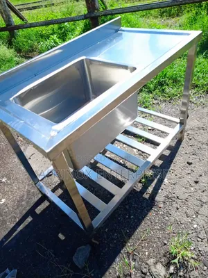 Stainless Steel Sink With Working Space