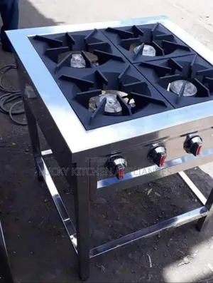 High Pressure Stainless Steel Four Burner.