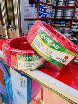 Red Evincab 1.5mm Single Core Wire | Original 90m Roll