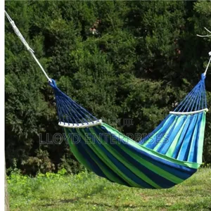 Green Stripped Hammock