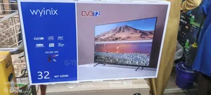 Wyinix 32inch Ac/Dc Digital Led Frameless Tv,Free Channels