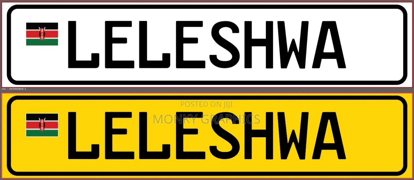 Customized 2d Perspex Nameplate/Numberplates
