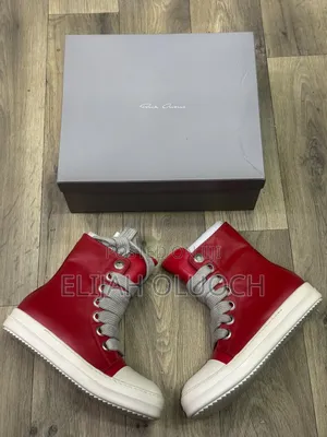 High Top Rick Owen Boots