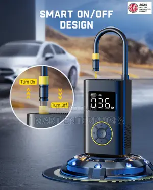X9 Pro Portable Tire Inflator for Compact Car,