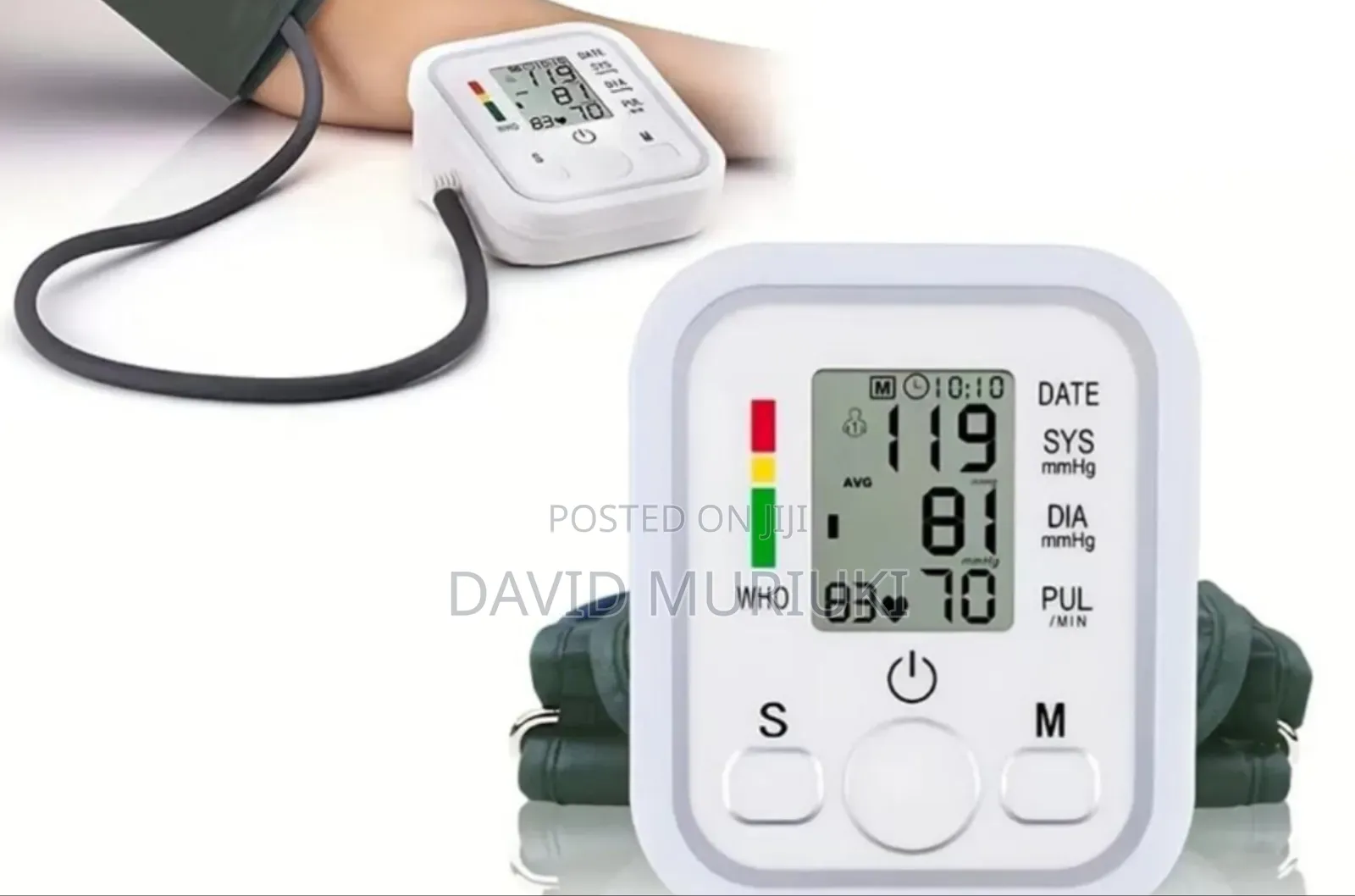 Automatic Digital Arm Blood Pressure Monitor