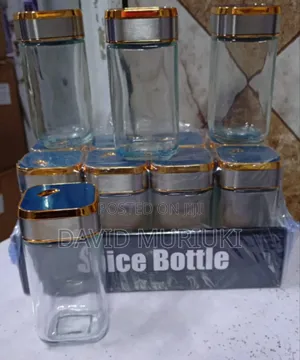 Glass Spice Bottle