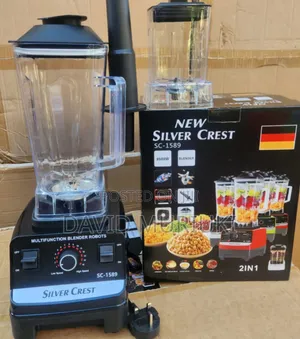 2in1 Blender With 2.5 Litre Jug and Grinder Model No. Sc-1589