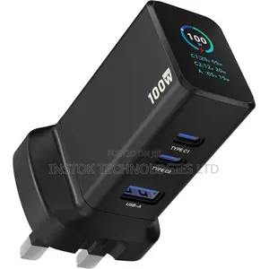 Powerology Ganex 100w Multi-Port Adapter