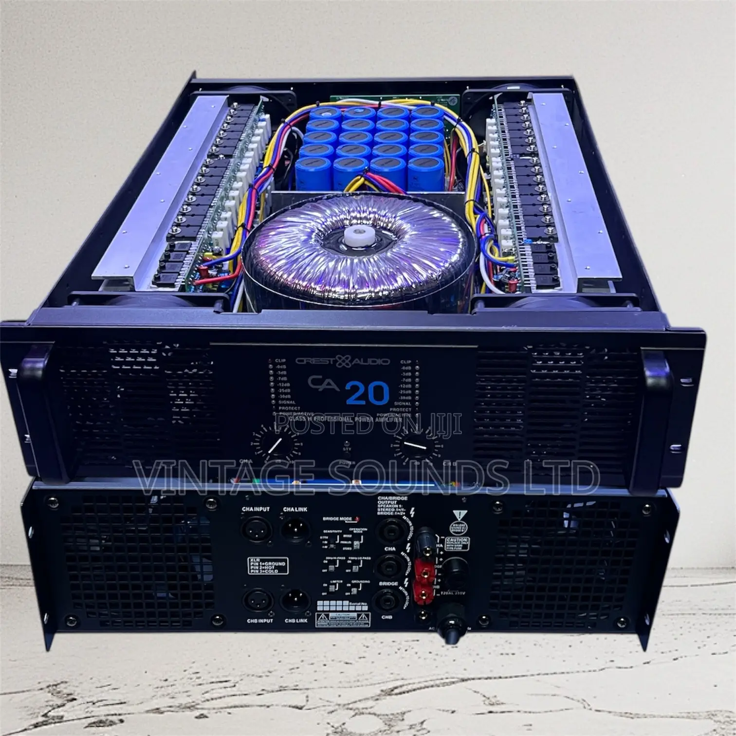 Crest Audio Ca20 Professional Power Amplifier Class H ( 8000watts )