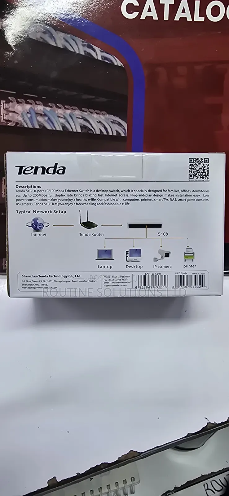 Tenda 8port Switch