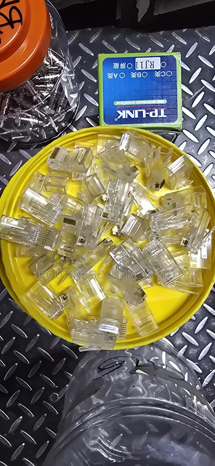 Rj45 Cat5 Plastic Connector