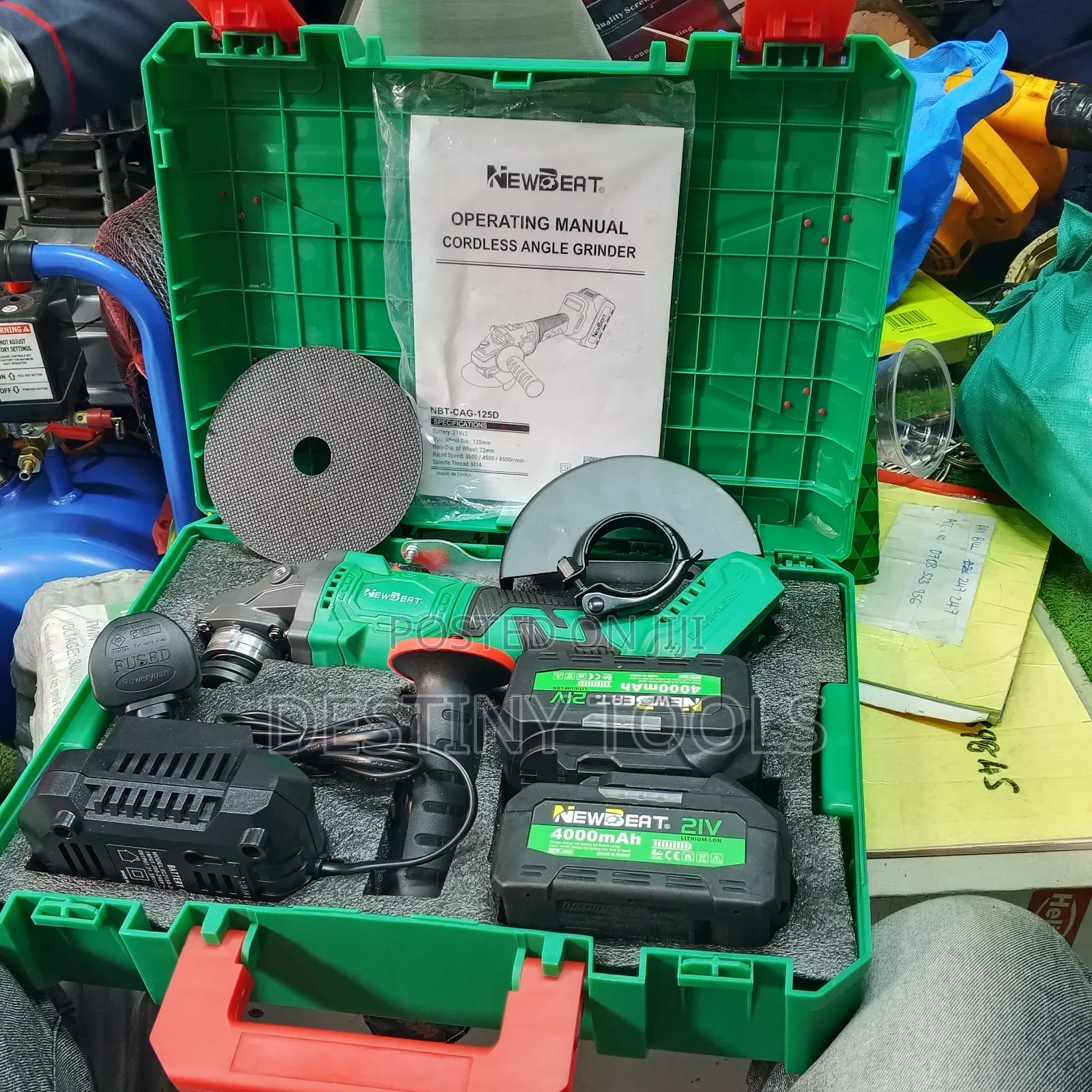 Cordless Angle Grinder/New Beat Grinder