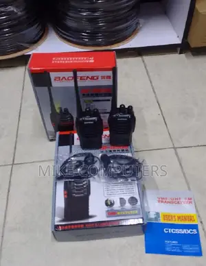 Bf-888s Walkie Talkie Radio Calls 2 Pieces Reliable 3-5km Range Radios