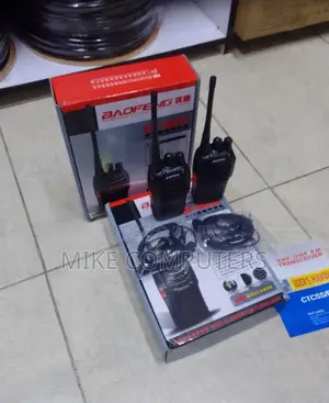 Bf-888s Walkie Talkie Radio Calls 2 PCS High Quality 3-5km Range Kit