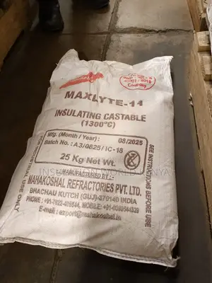 1300°C High-Temperature Insulating Cement - Maxlyte 11 25kgs