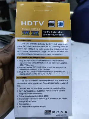 HDTV Extender by Cat -5e/6cable
