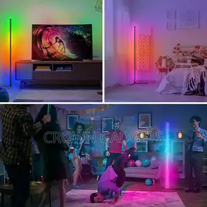 Rgb Corner Floor Lamp Led Ambient Light For Bedroom Gaming