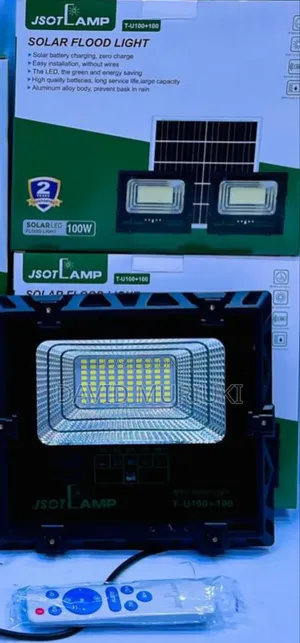 New Jsot 2 in 1 Solar Floodlight 100+100wats