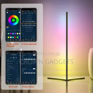 Color Changing Rgb Corner Lamp Ambient Floor Light Led
