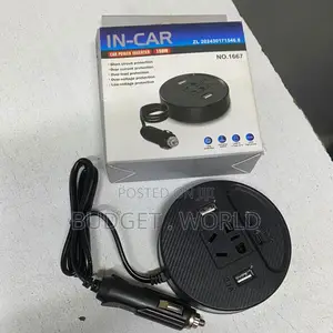 Hot Sale Car Power Inverter 150w Dc 12v to Ac 220v Ual Usb Ports