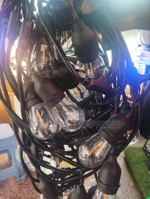 Complete String Lights 20 Meters With 40 Bulbs