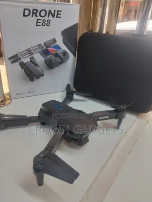 E88 Wifi FPV Foldable Drone With One-Key Return Altitude Hold