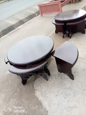 Mahogany Type Nesting Coffee Table