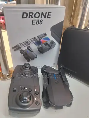 E88 Foldable Drone With Hd Camera, Gesture Control App FPV