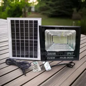 Ip66 Waterproof 200w Watts Ip67 Dusk to Dawn Led Solar Flood Light