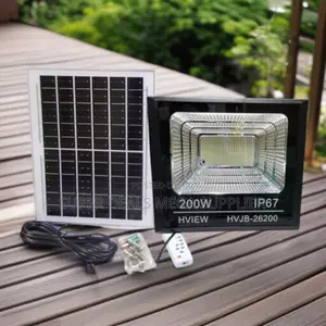 High Power Dusk to Dawn Ip67 Water Proof 200 Watts Solar Flood Light